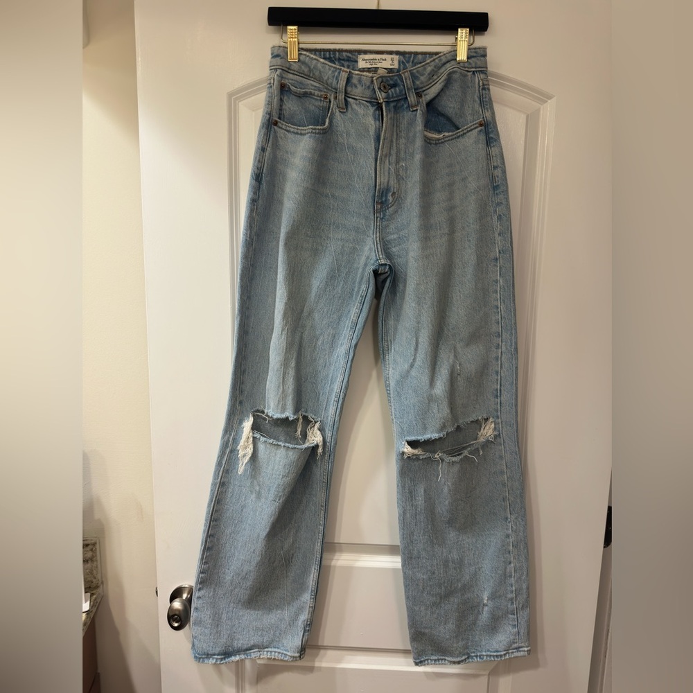 Abercrombie 90s relaxed high rise jeans